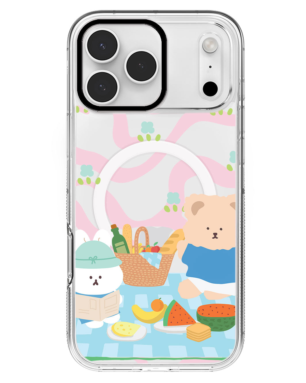 iPhone Rearguard MagSwap - Picnic Bear Blue
