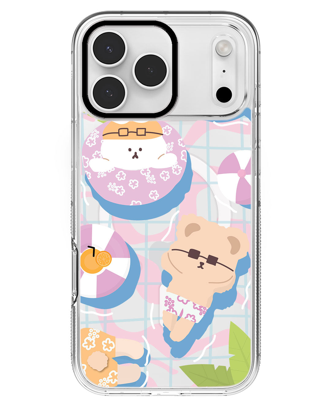 iPhone Rearguard MagSwap - Pool Party Pink