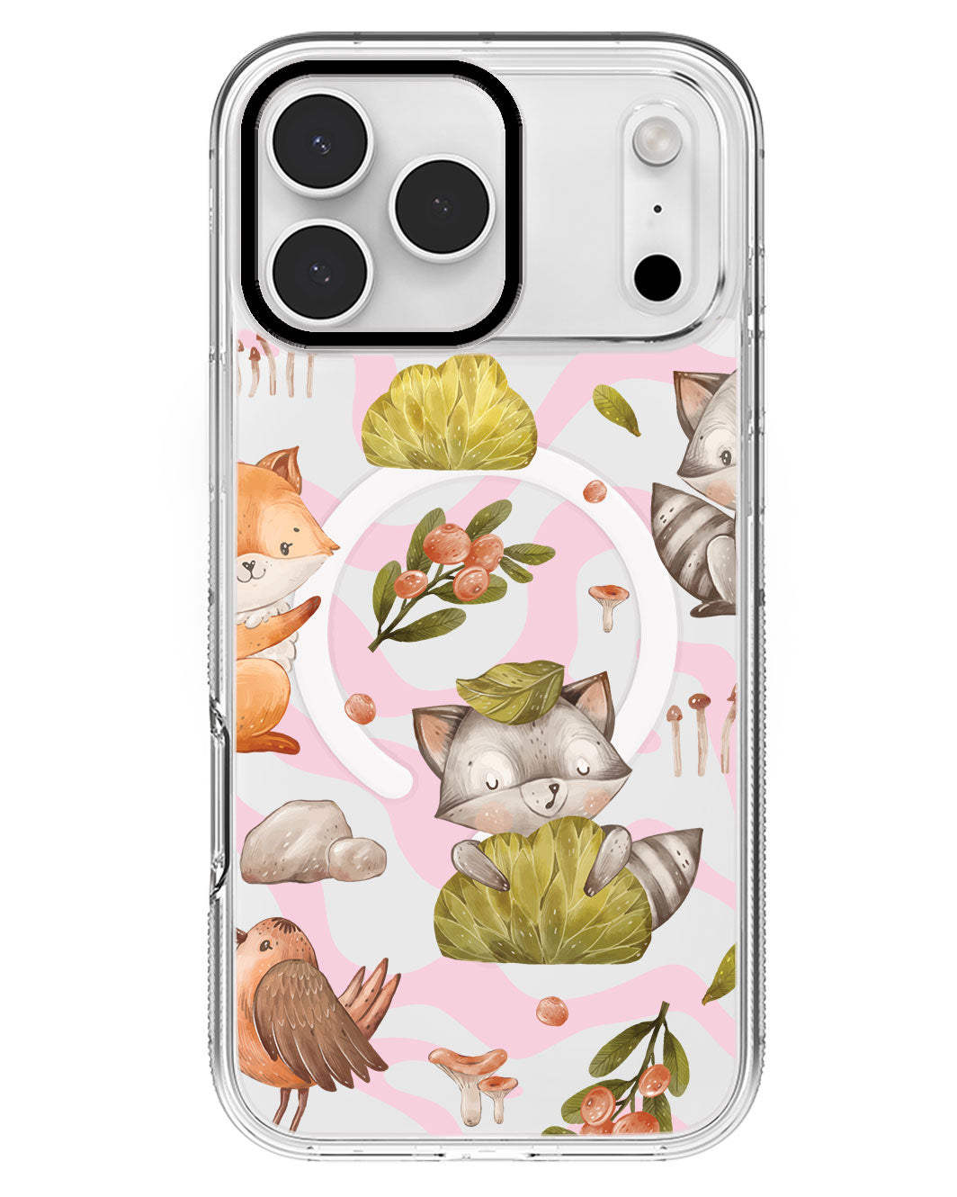 iPhone Rearguard MagSwap - Racoon and Friends