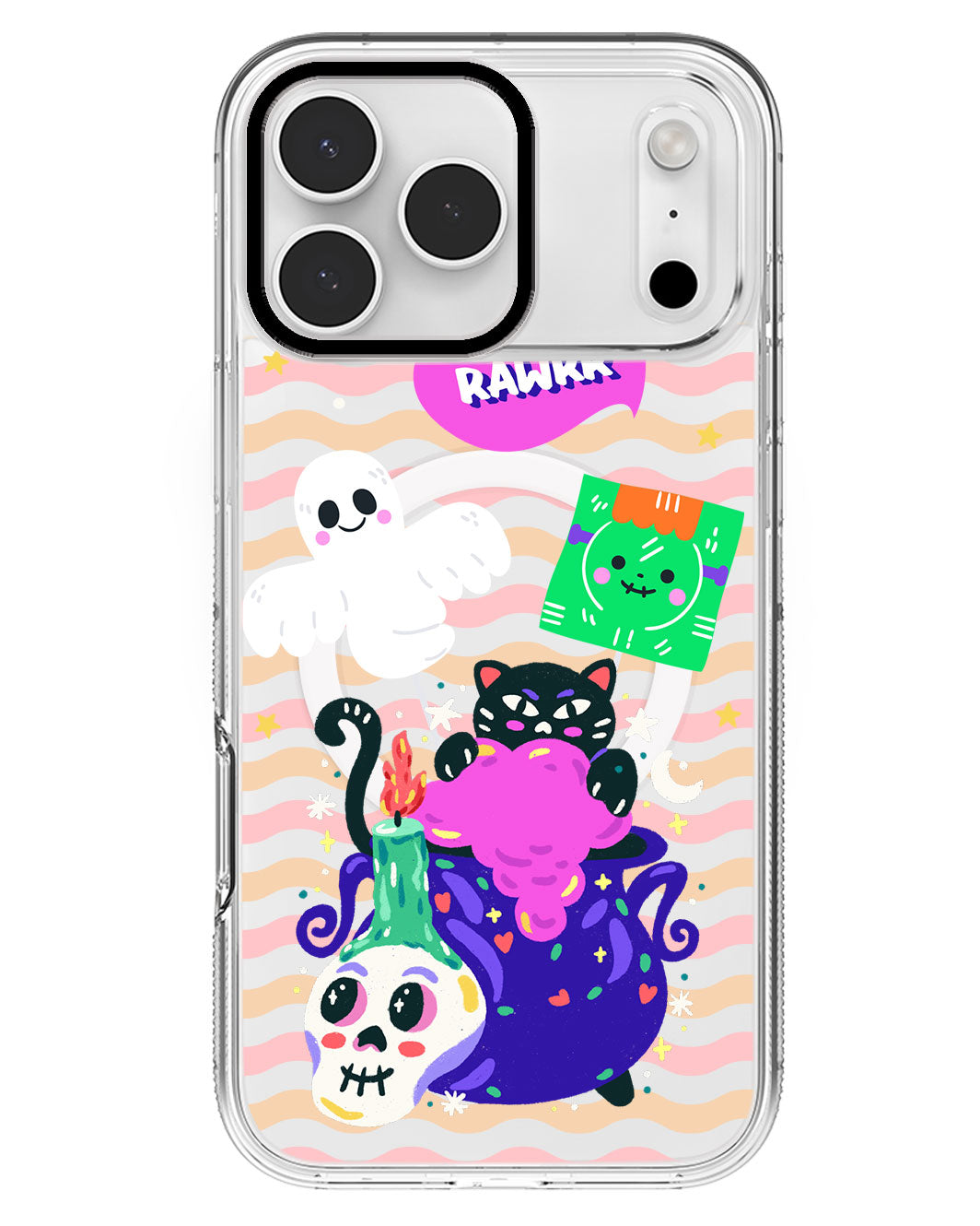 iPhone Rearguard MagSwap - Cat Monster