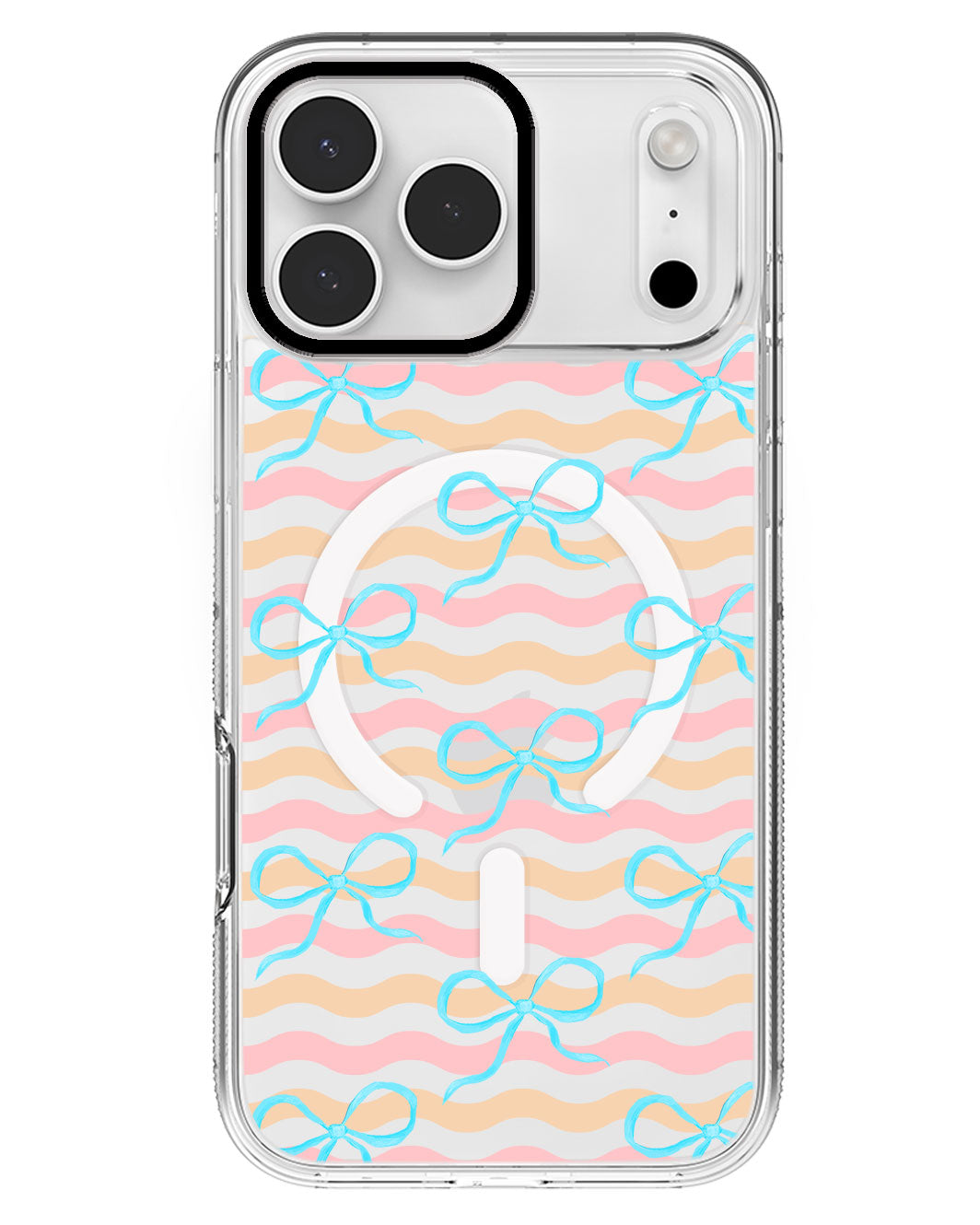 iPhone Rearguard MagSwap - Coquette Blue Bow