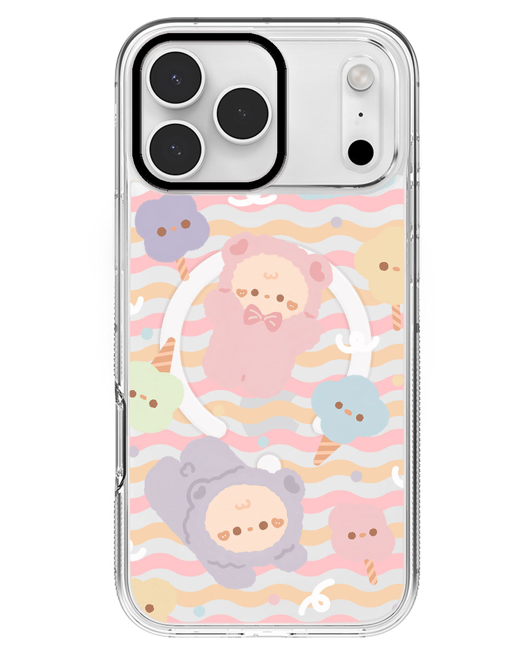 iPhone Rearguard MagSwap - Cotton Teddy