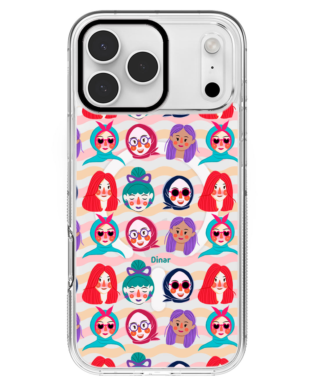 iPhone Rearguard MagSwap - Cute Sweety Faces