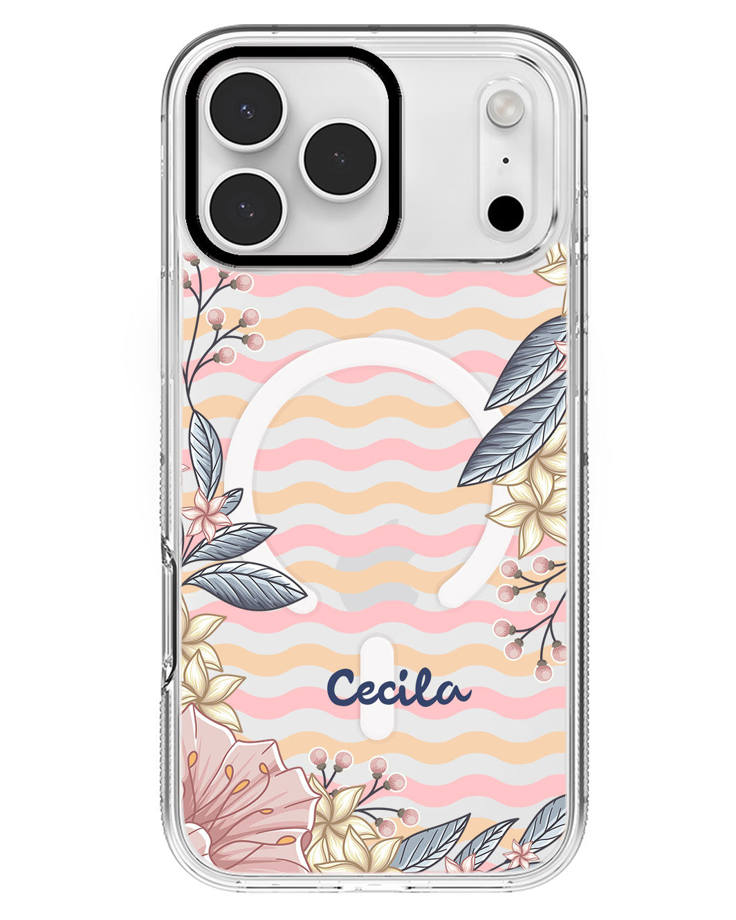 iPhone Rearguard MagSwap - Pink Florals