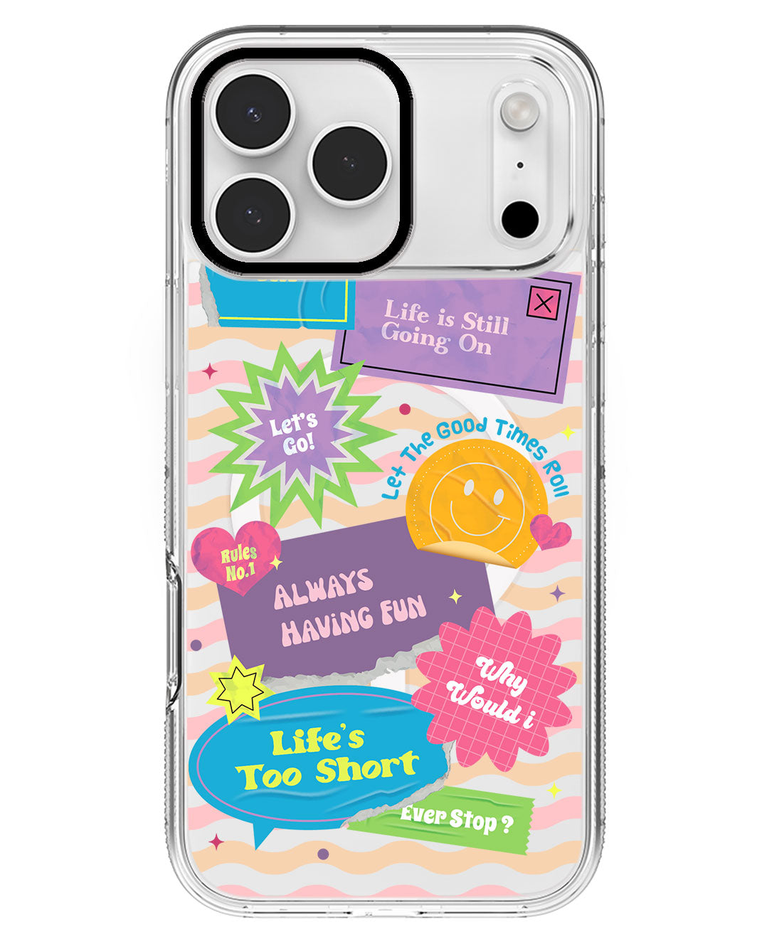 iPhone Rearguard MagSwap - Life's Too Short