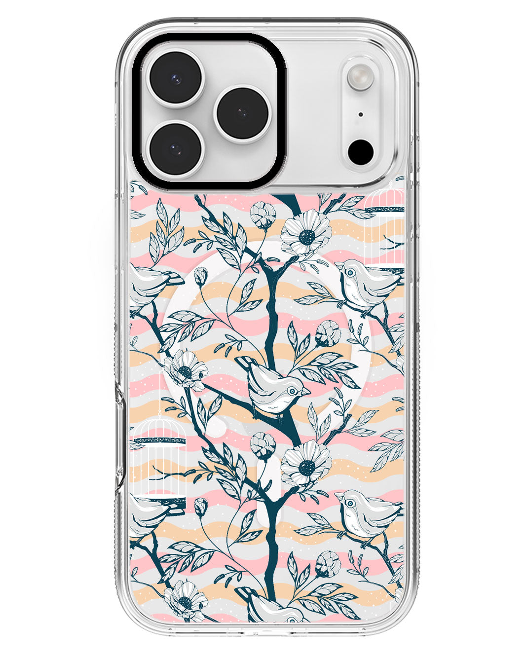 iPhone Rearguard MagSwap - Lovebird Monochrome