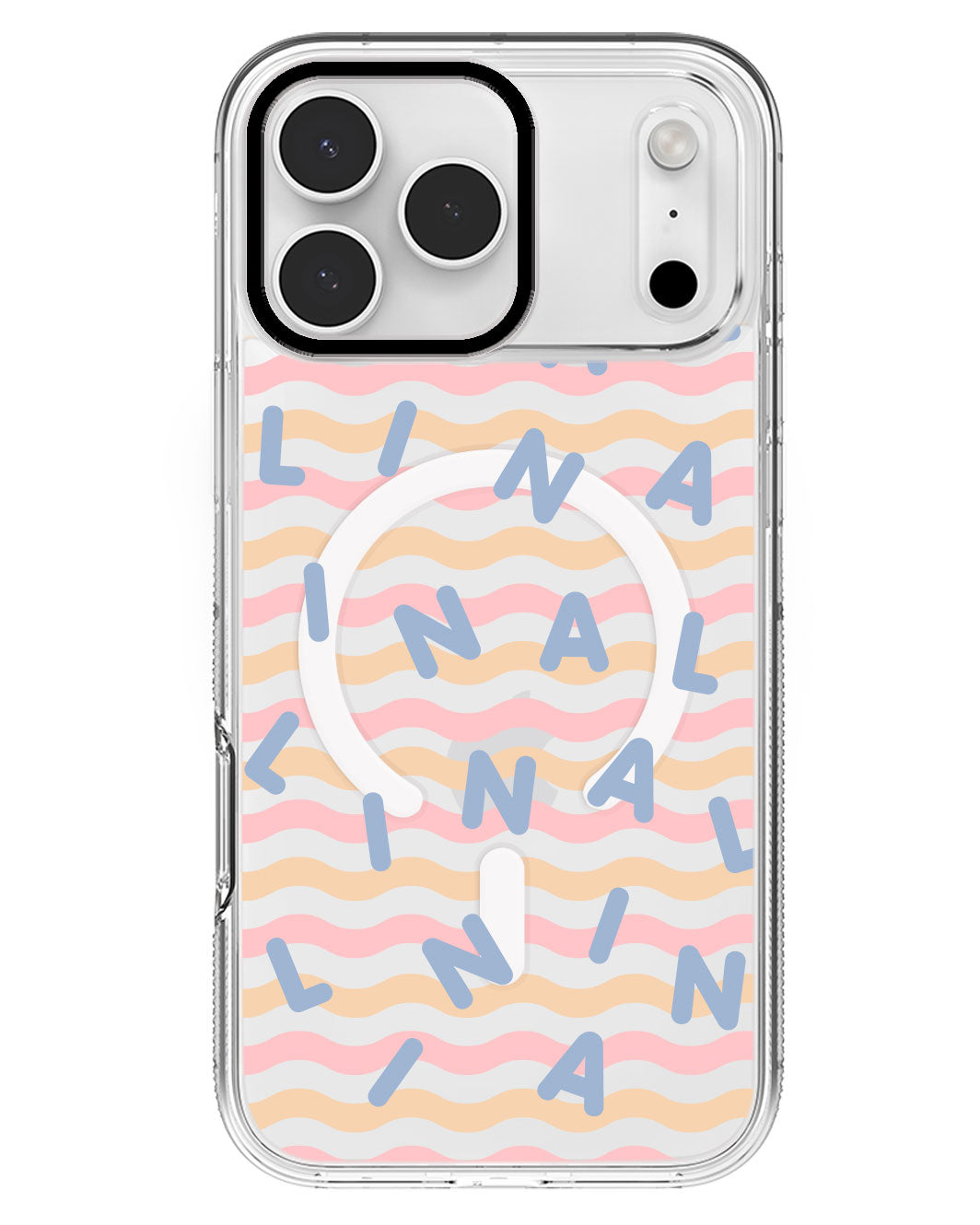 iPhone Rearguard MagSwap - CUSTOM MONOGRAM 2.0 Blue
