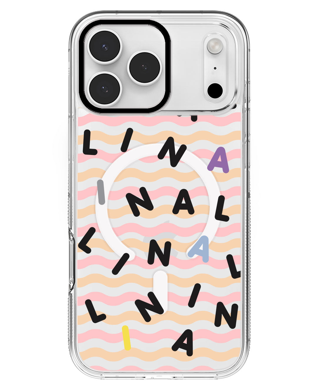 iPhone Rearguard MagSwap - CUSTOM MONOGRAM 2.0 Black