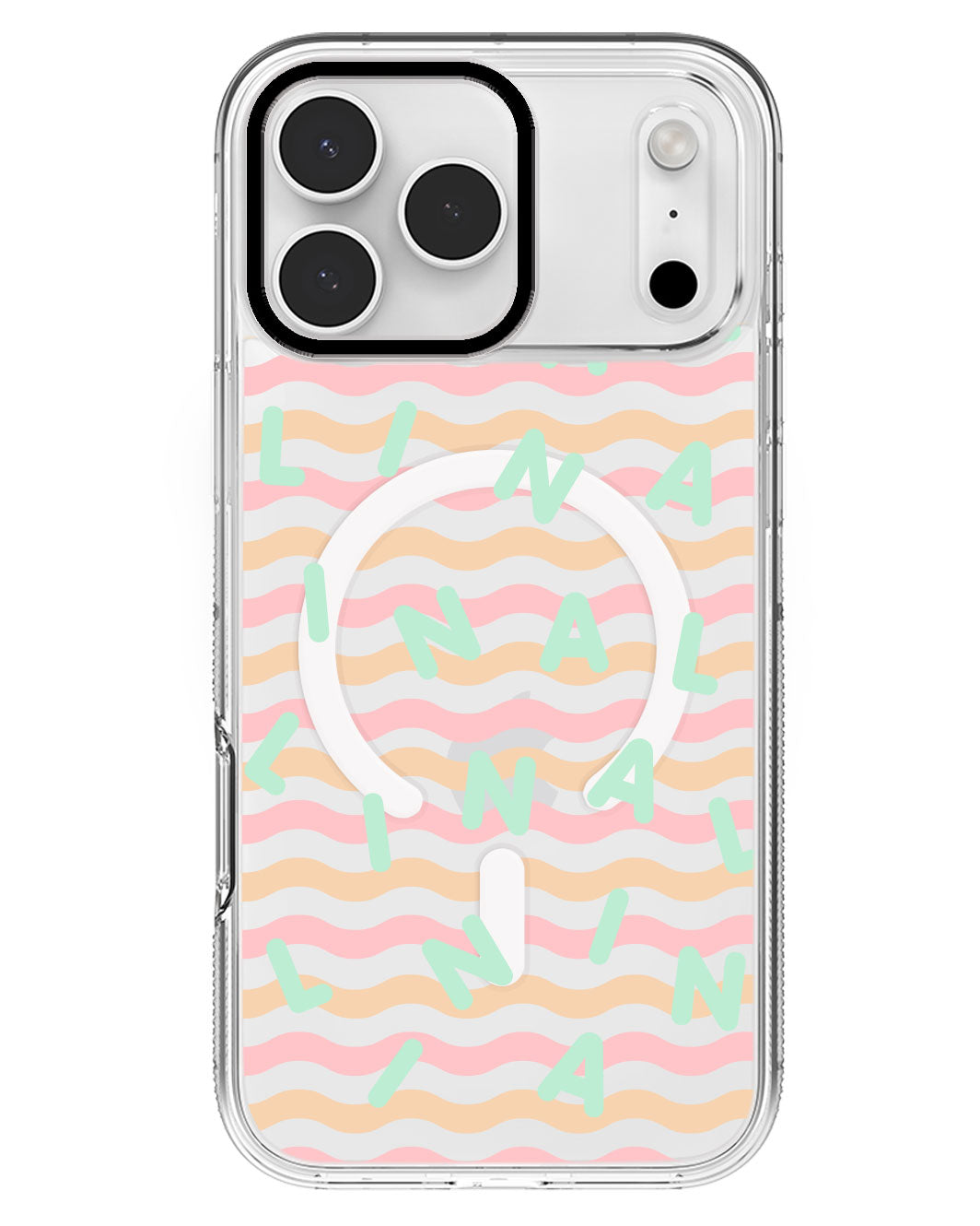 iPhone Rearguard MagSwap - CUSTOM MONOGRAM 2.0 Tosca