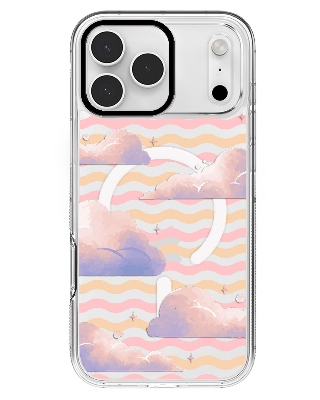 iPhone Rearguard MagSwap - Pastel Clouds