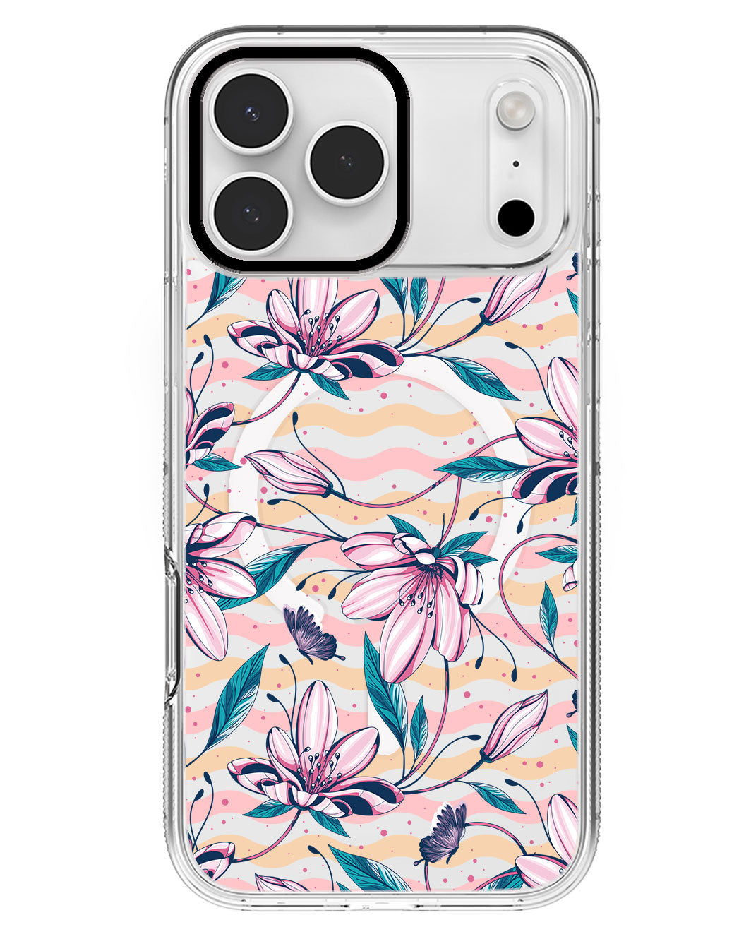 iPhone Rearguard MagSwap - Pink Tulip