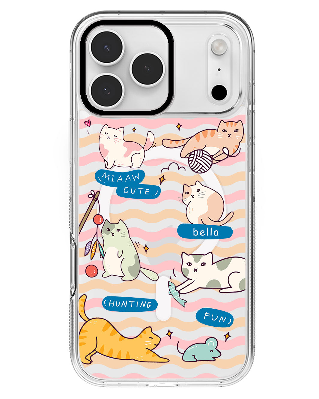iPhone Rearguard MagSwap - Playful Cat 2.0