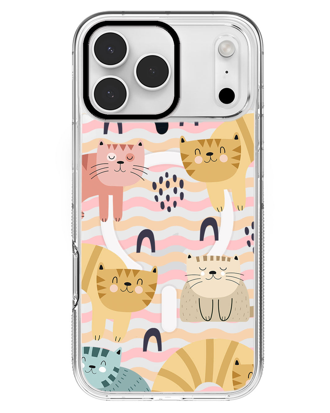 iPhone Rearguard MagSwap - Rainbow Meow