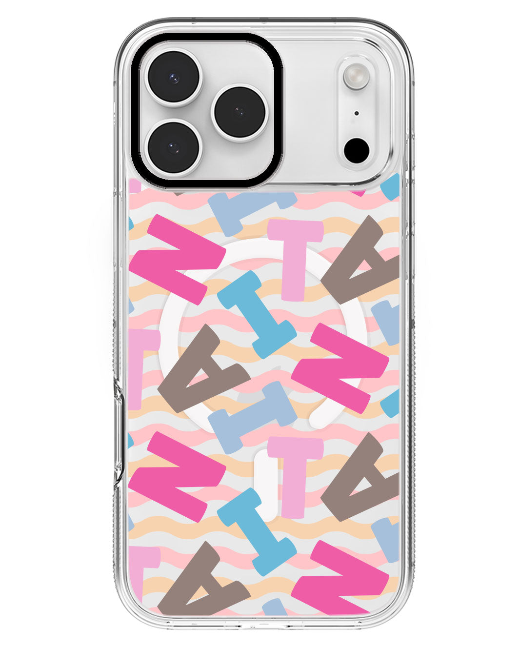 iPhone Rearguard MagSwap - Scattered Monogram 2.0