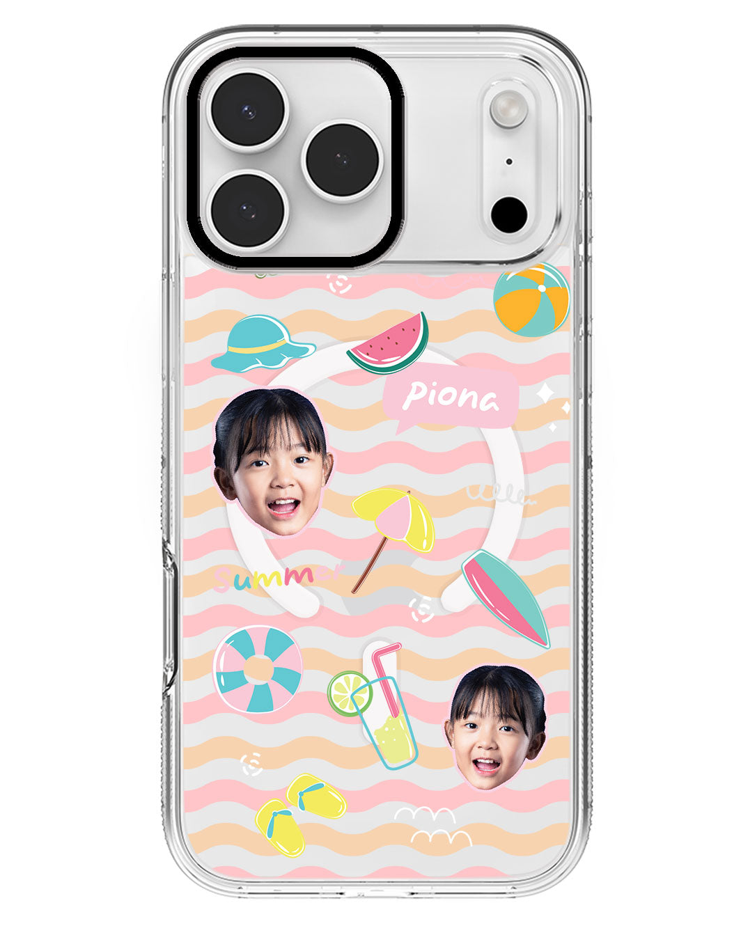 iPhone Rearguard MagSwap - Face Grid Summer