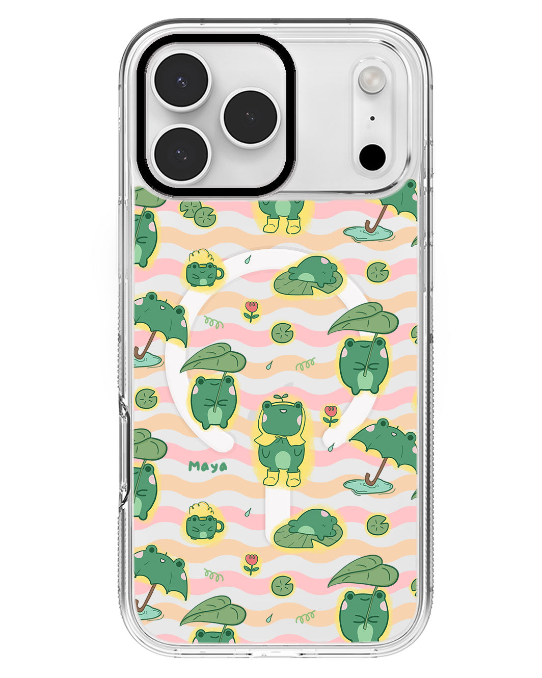 iPhone Rearguard MagSwap - Happy Rain