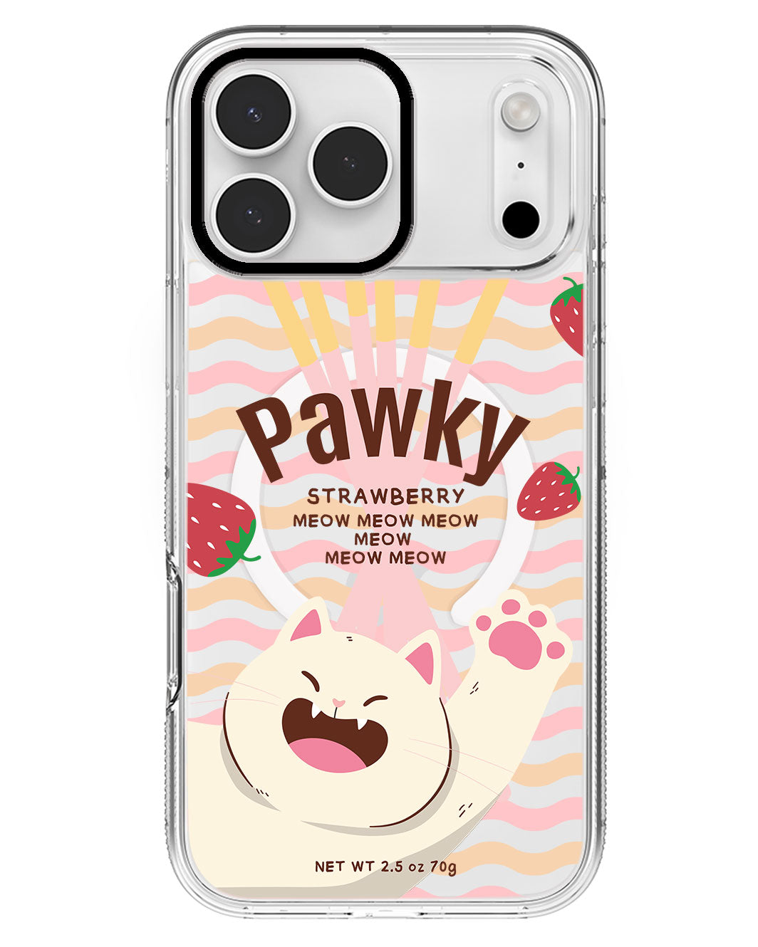 iPhone Rearguard MagSwap - Pawky Cat