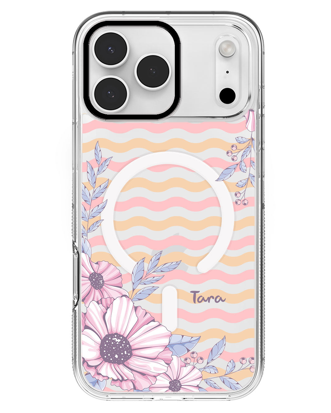 iPhone Rearguard MagSwap - Pink Blossom