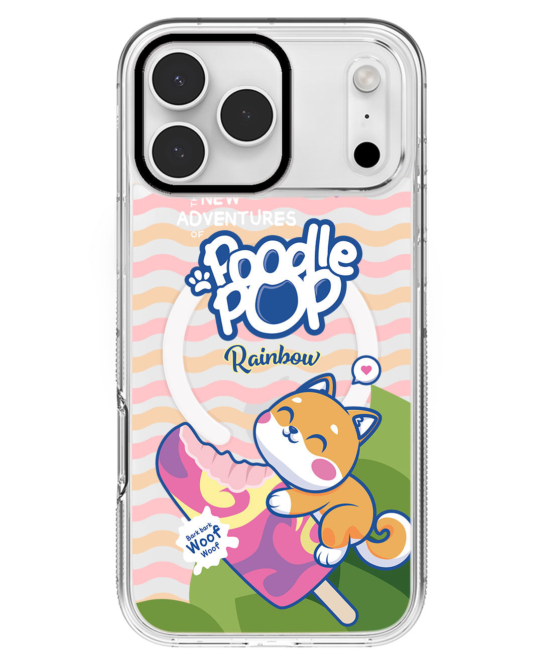 iPhone Rearguard MagSwap - Poodle Pop