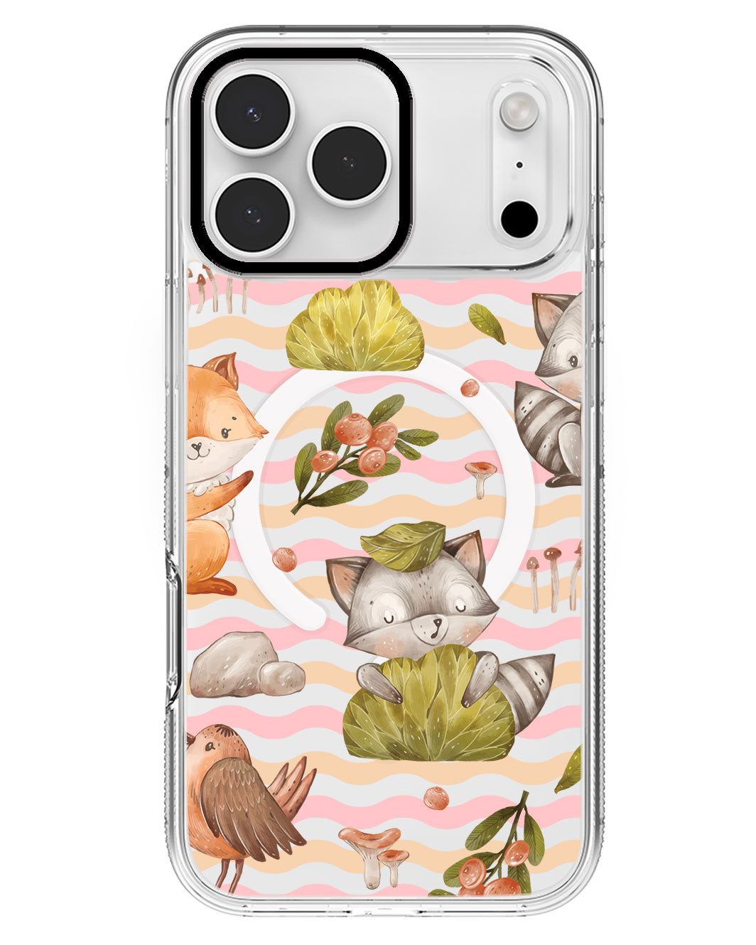 iPhone Rearguard MagSwap - Racoon and Friends