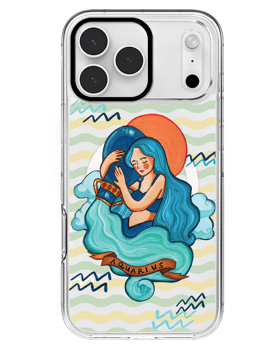 iPhone Rearguard MagSwap - Aquarius