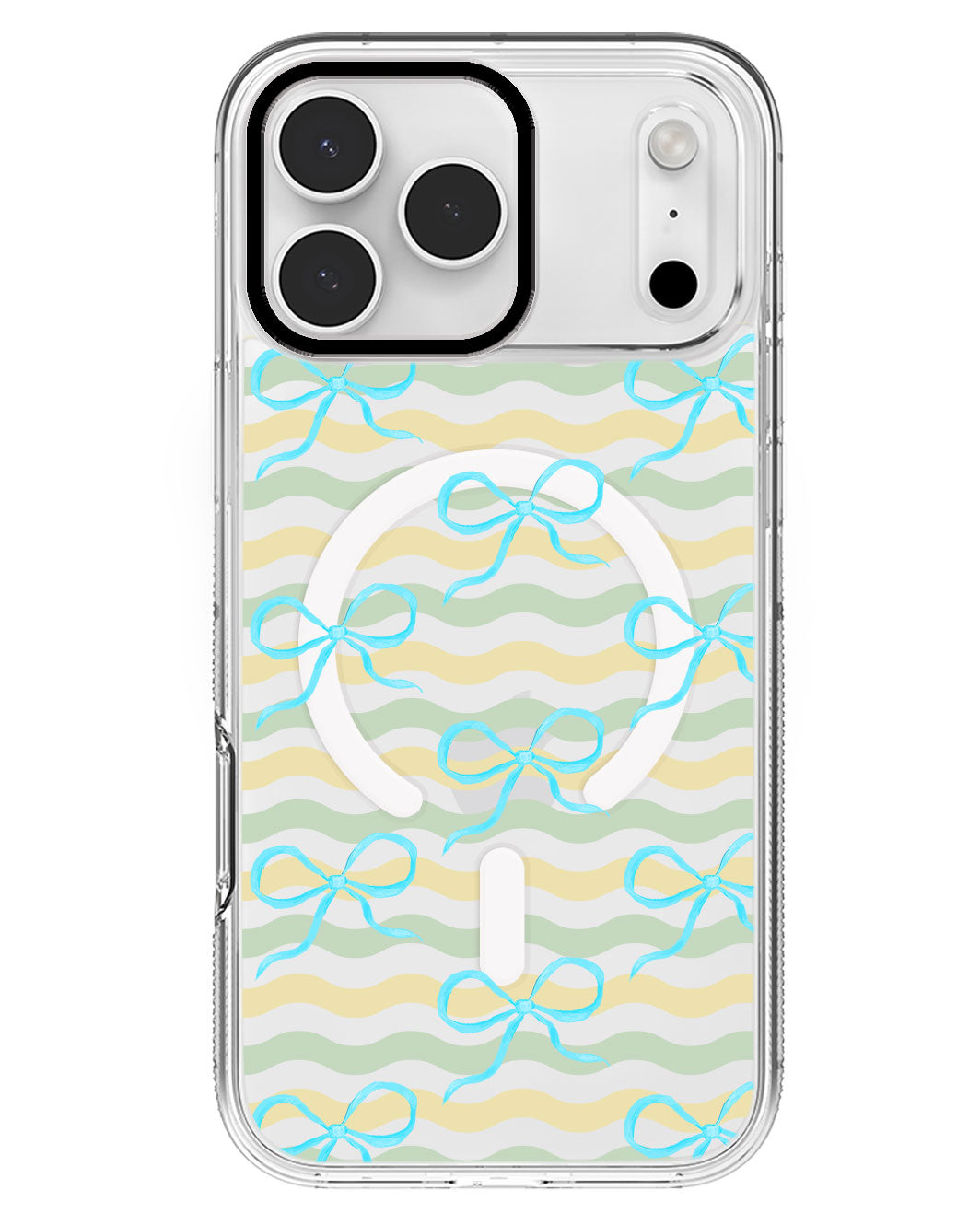 iPhone Rearguard MagSwap - Coquette Blue Bow
