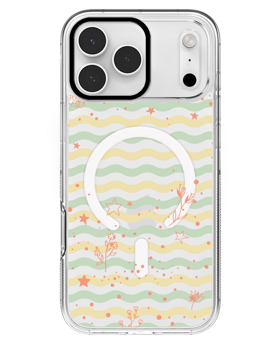 iPhone Rearguard MagSwap - Coral Constellation