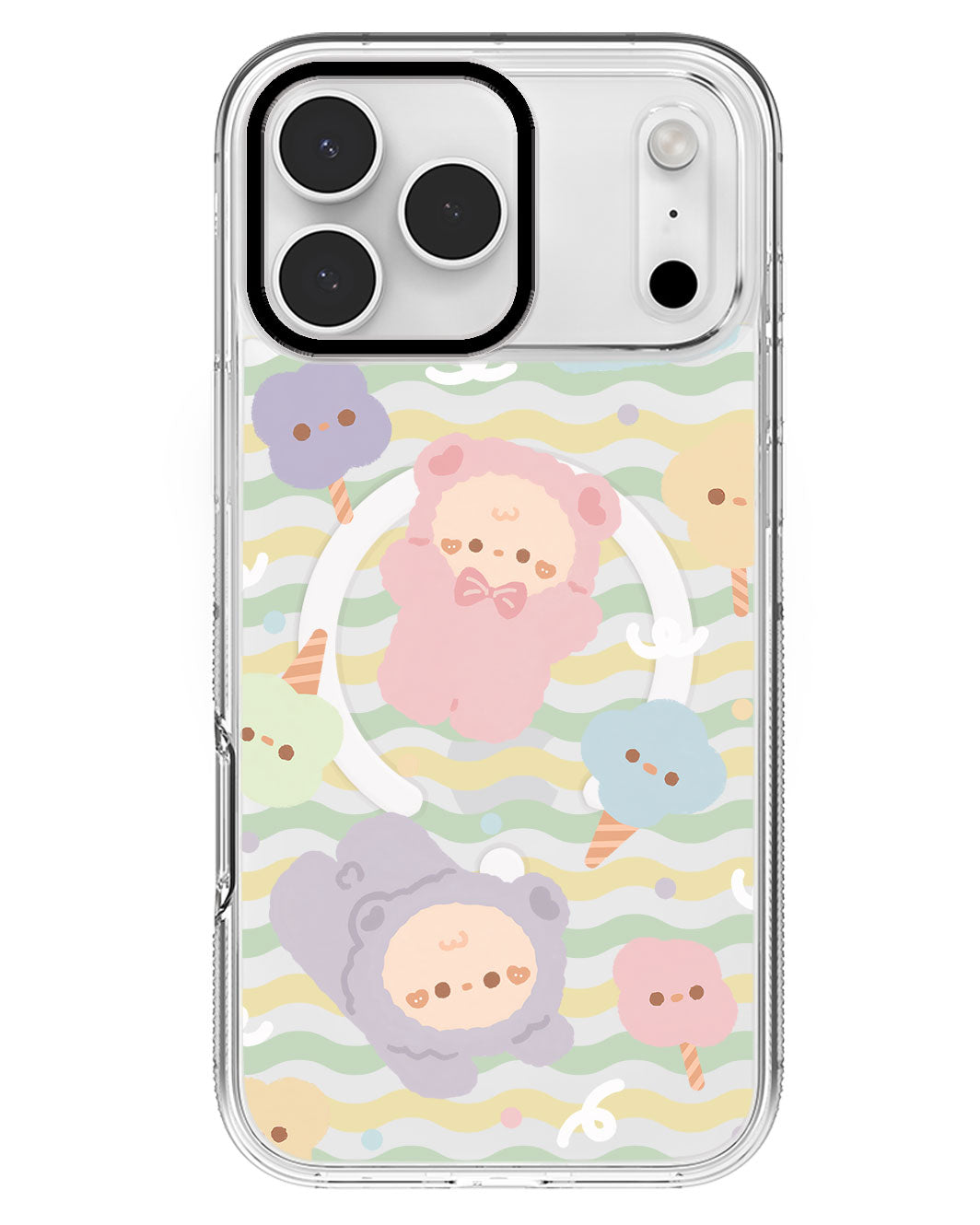 iPhone Rearguard MagSwap - Cotton Teddy