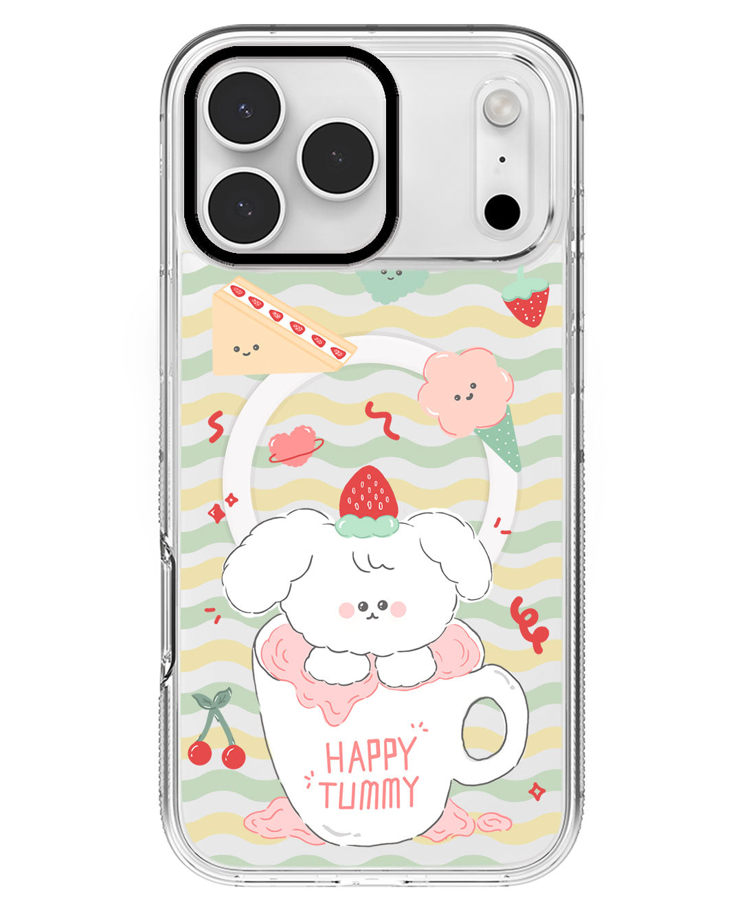 iPhone Rearguard MagSwap - Happy Tummy