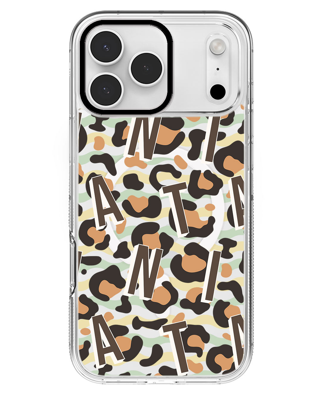 iPhone Rearguard MagSwap - CUSTOM MONOGRAM 3.0 Leopard 2.0