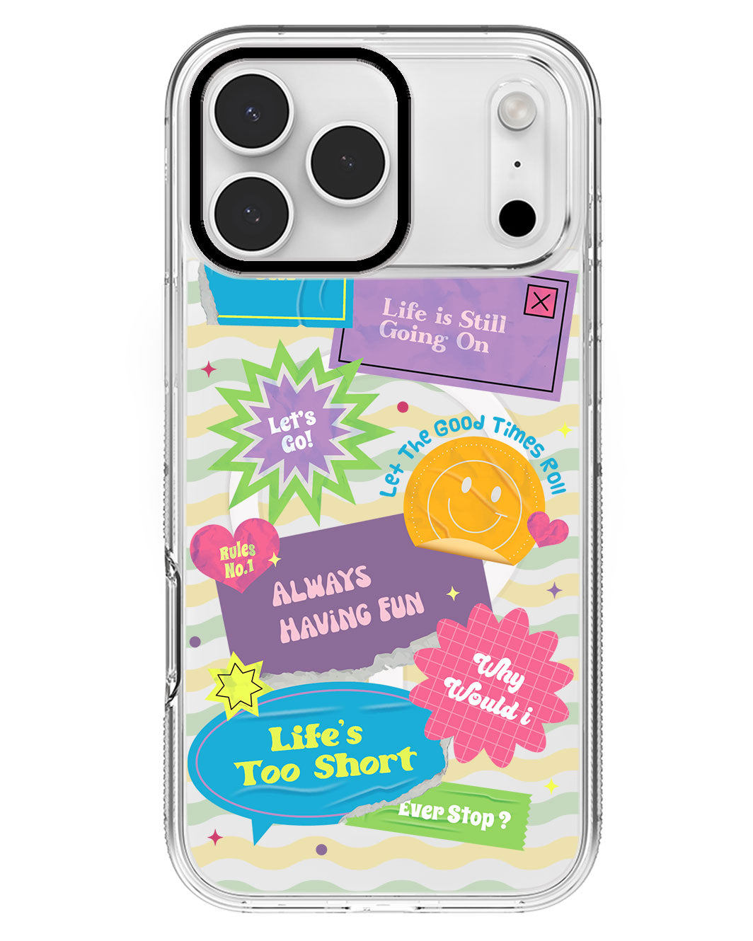 iPhone Rearguard MagSwap - Life's Too Short