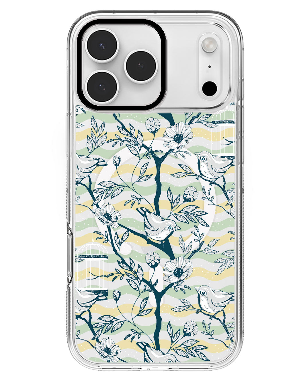 iPhone Rearguard MagSwap - Lovebird Monochrome