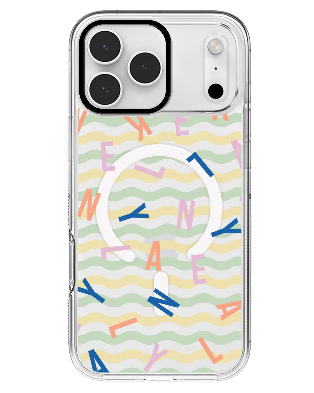 iPhone Rearguard MagSwap - CUSTOM MONOGRAM 1.0 Rainbow