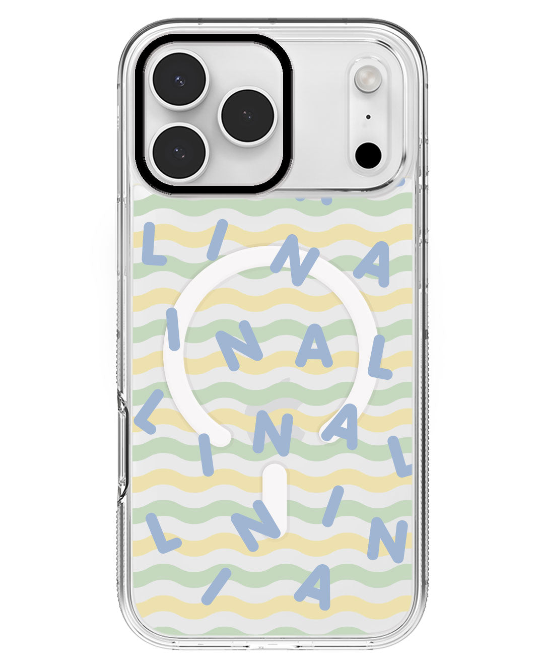 iPhone Rearguard MagSwap - CUSTOM MONOGRAM 2.0 Blue