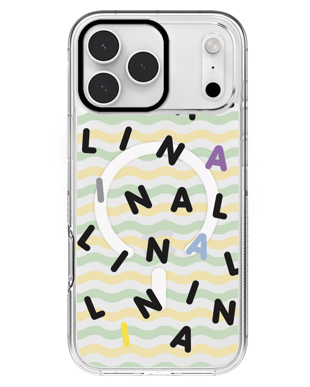 iPhone Rearguard MagSwap - CUSTOM MONOGRAM 2.0 Black