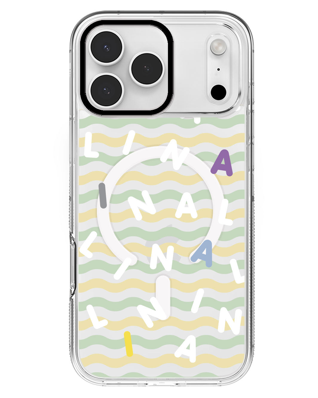 iPhone Rearguard MagSwap - CUSTOM MONOGRAM 2.0 White