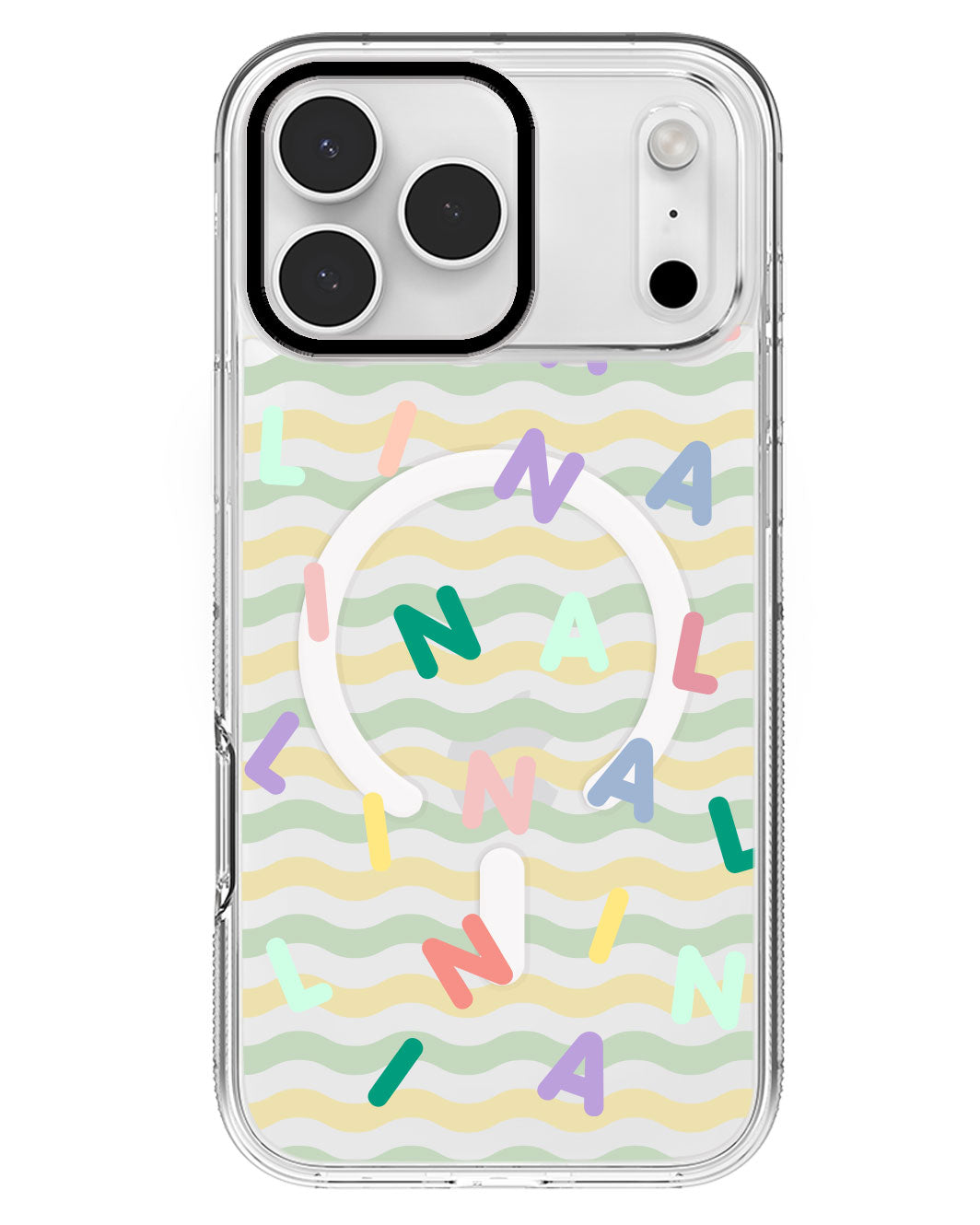 iPhone Rearguard MagSwap - CUSTOM MONOGRAM 2.0 Rainbow