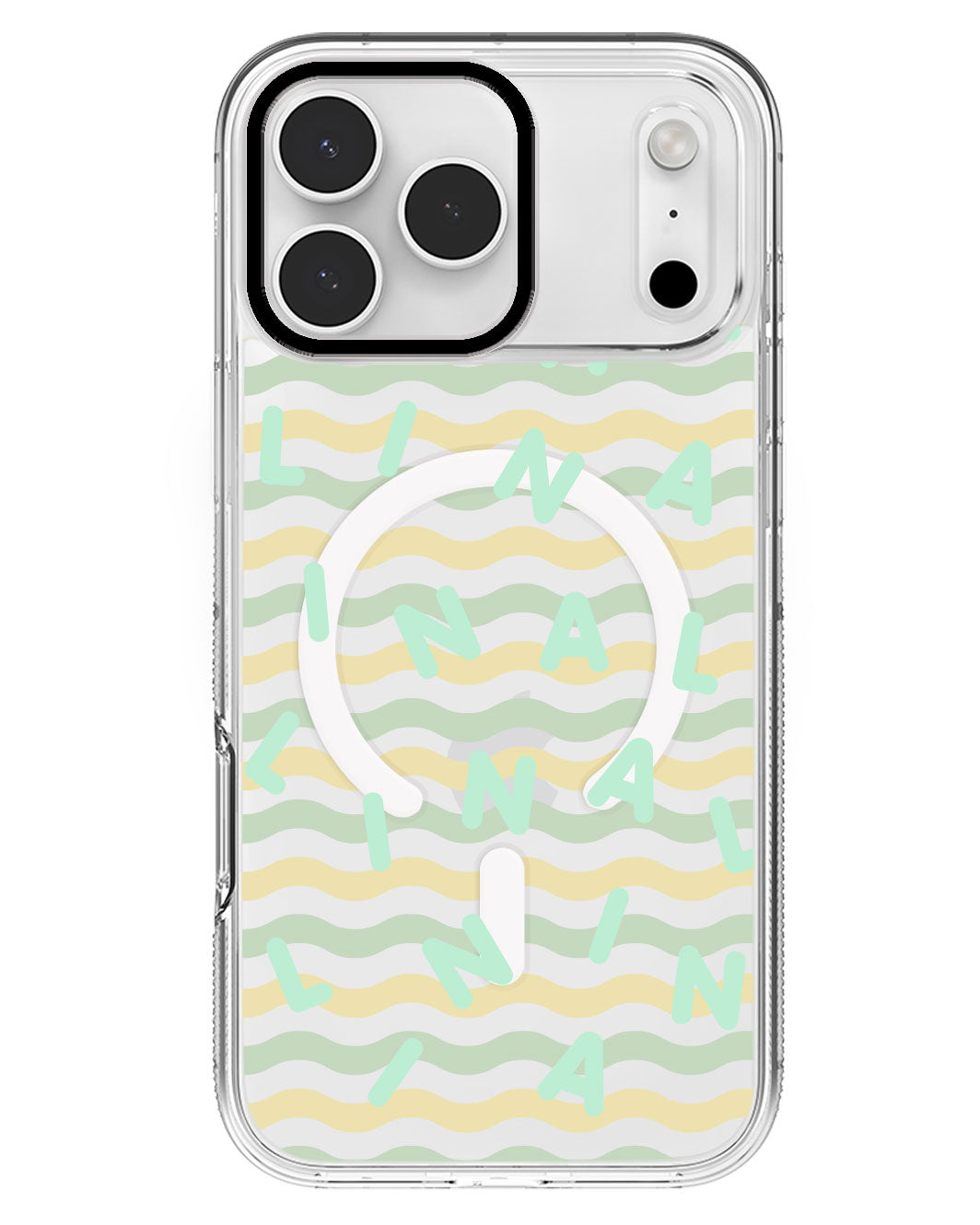 iPhone Rearguard MagSwap - CUSTOM MONOGRAM 2.0 Tosca