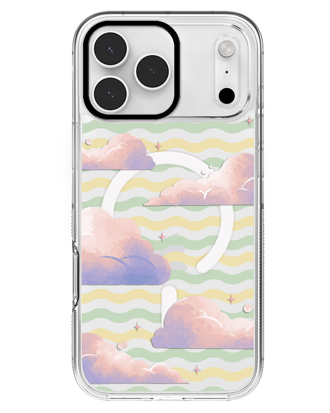 iPhone Rearguard MagSwap - Pastel Clouds