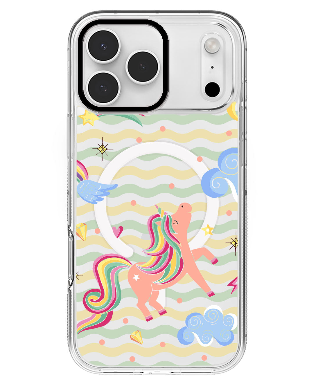 iPhone Rearguard MagSwap - Pegasus in Fairytale