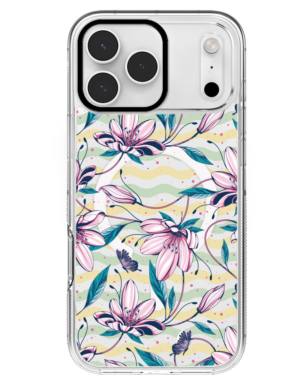 iPhone Rearguard MagSwap - Pink Tulip