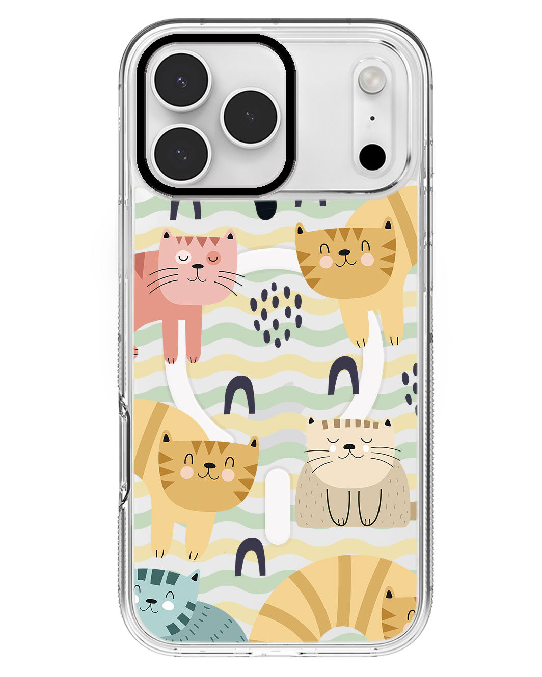 iPhone Rearguard MagSwap - Rainbow Meow