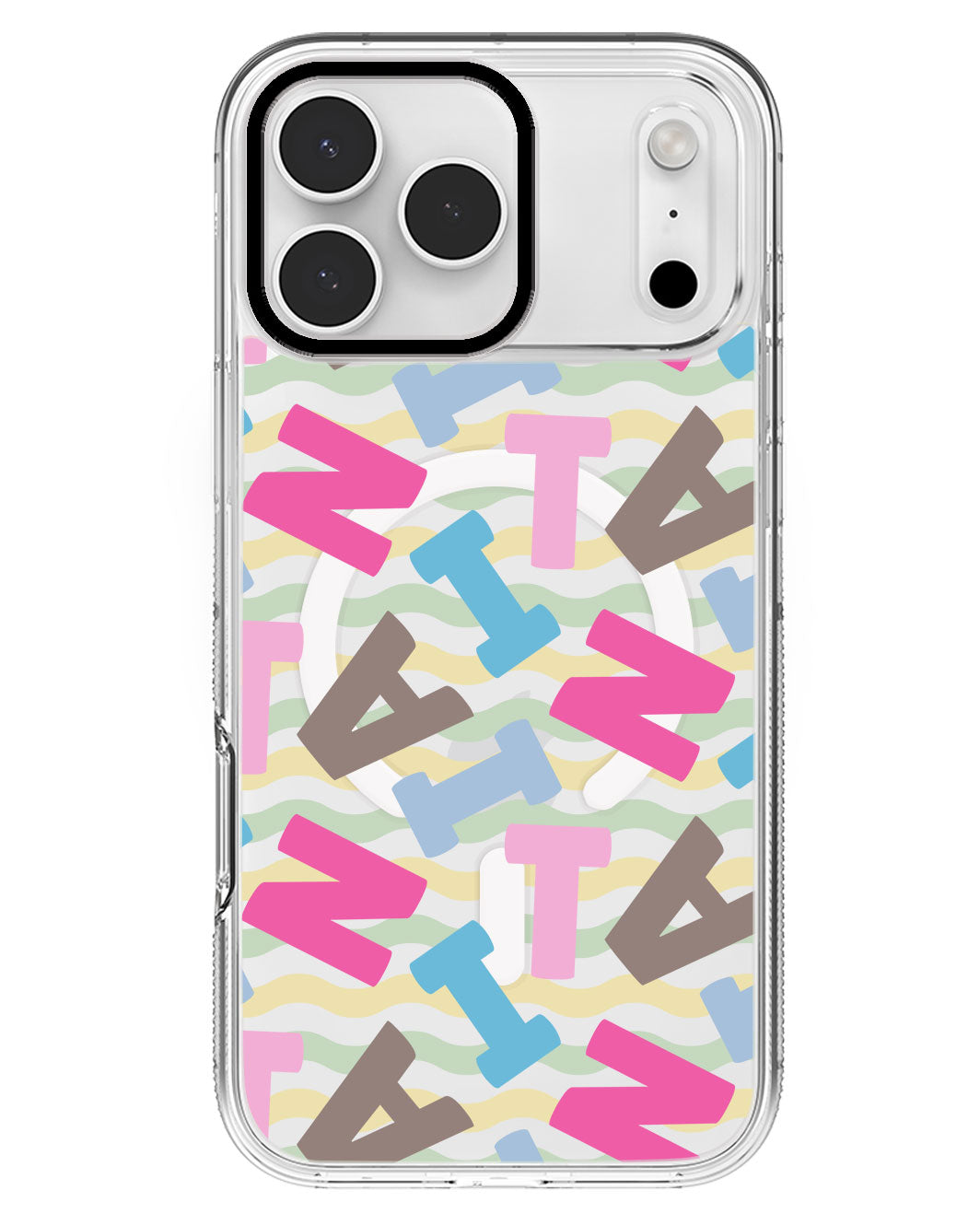 iPhone Rearguard MagSwap - Scattered Monogram 2.0