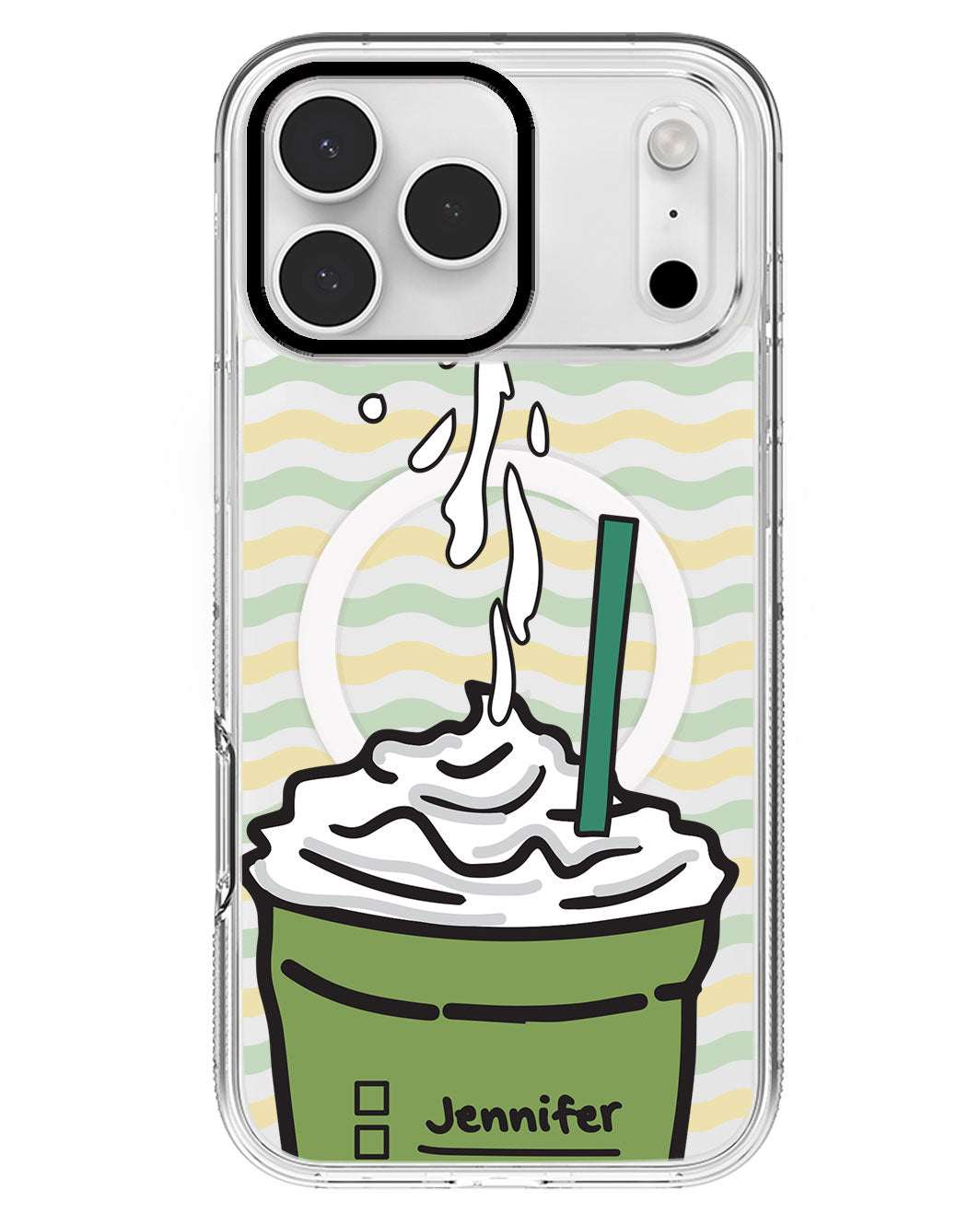 iPhone Rearguard MagSwap - Matcha Frappe