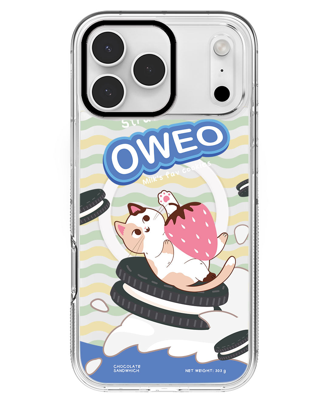 iPhone Rearguard MagSwap - Oweo Cat