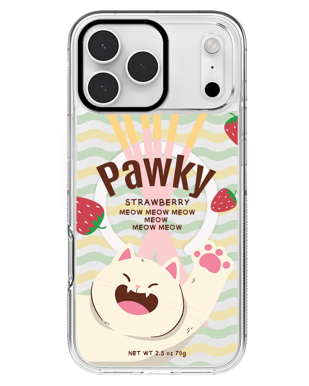 iPhone Rearguard MagSwap - Pawky Cat