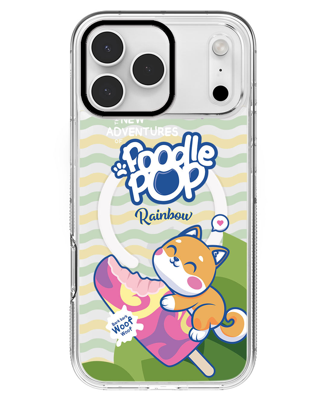 iPhone Rearguard MagSwap - Poodle Pop