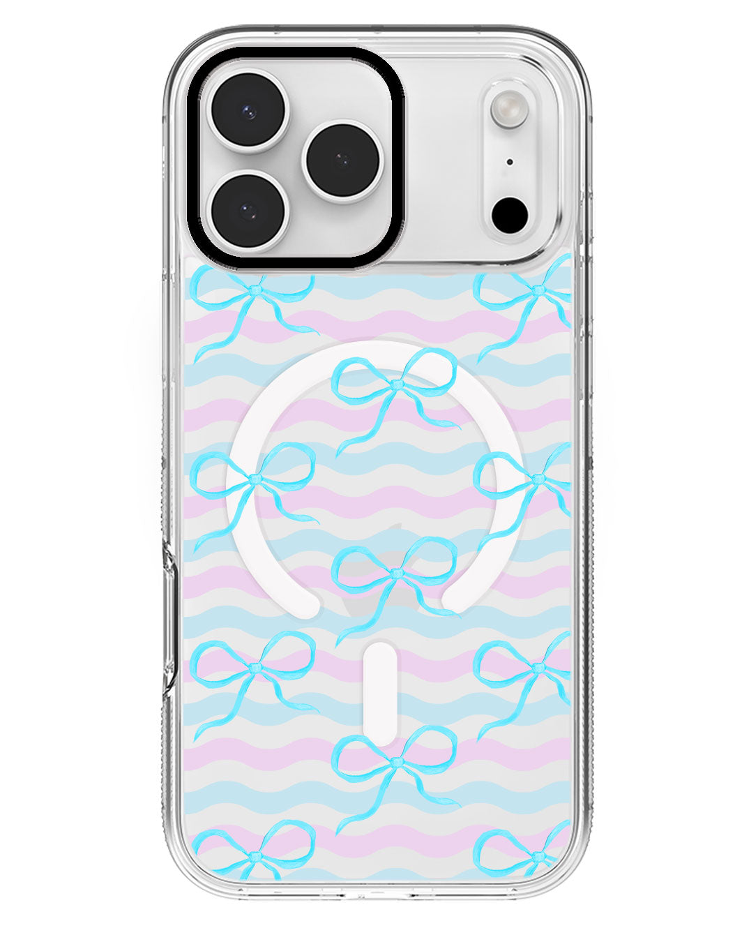 iPhone Rearguard MagSwap - Coquette Blue Bow