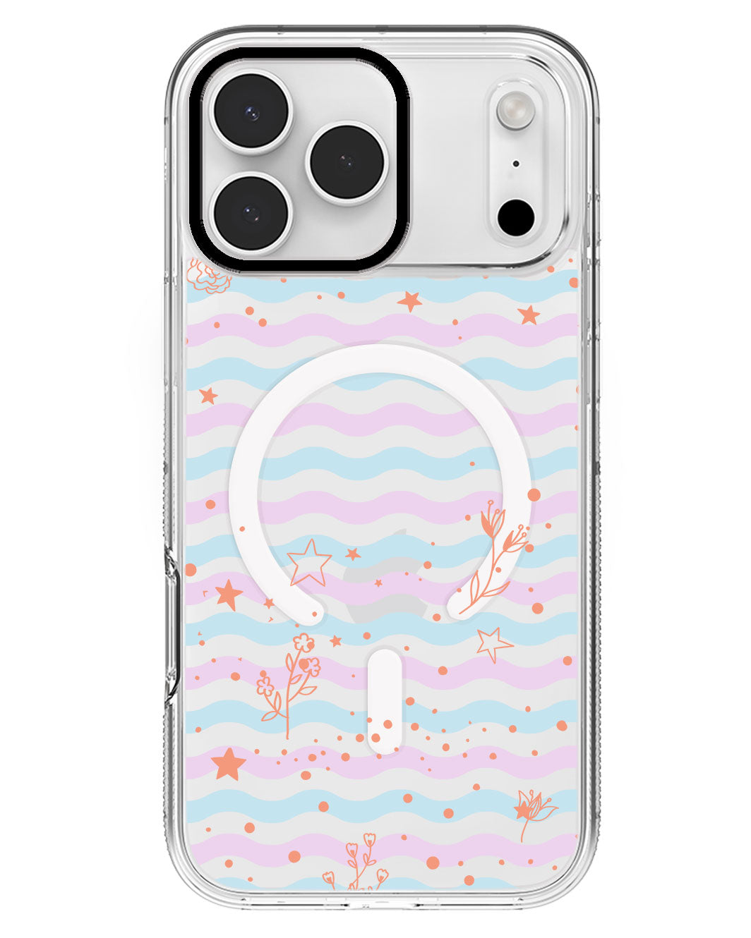 iPhone Rearguard MagSwap - Coral Constellation