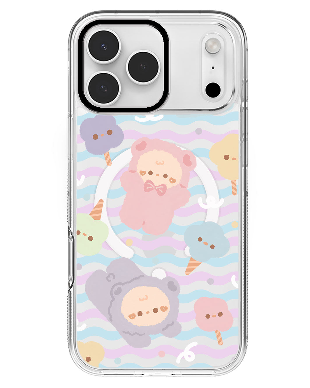 iPhone Rearguard MagSwap - Cotton Teddy